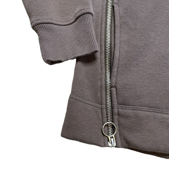 ATHLETA Cozy Karma Side Zip Funnel Neck Brown Size XS - Picture 6 of 8
